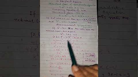 #maths #quadratic #equation DISCRIMINATE  CLASS 10 PUNJAB/FEDERAL EX.2.1 Q 3