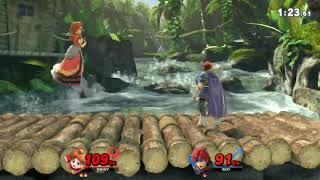 Daisy VS Roy: Super Smash Bros Ultimate