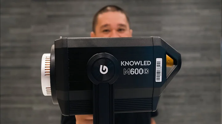 GODOX KNOWLED M600D DAYLIGHT LED LIGHT UNBOXING