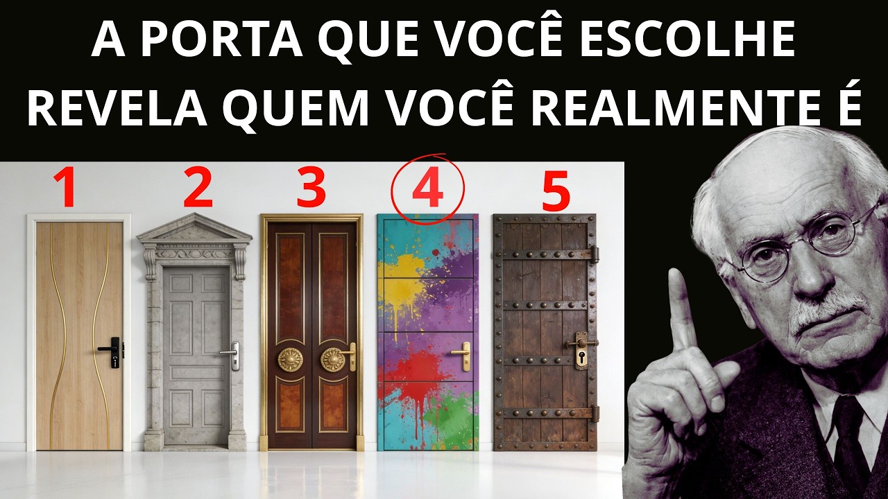 A Porta Que Escolhes Expõe a Tua Psicologia Secreta - Carl Jung