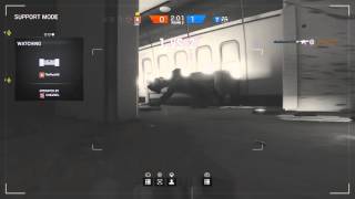 Rainbow 6 ball shot and seizure