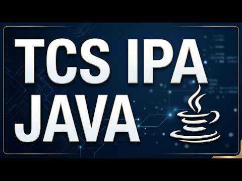 TCS IPA Question Asked on April 14 | Java Coding Question | Full Solution