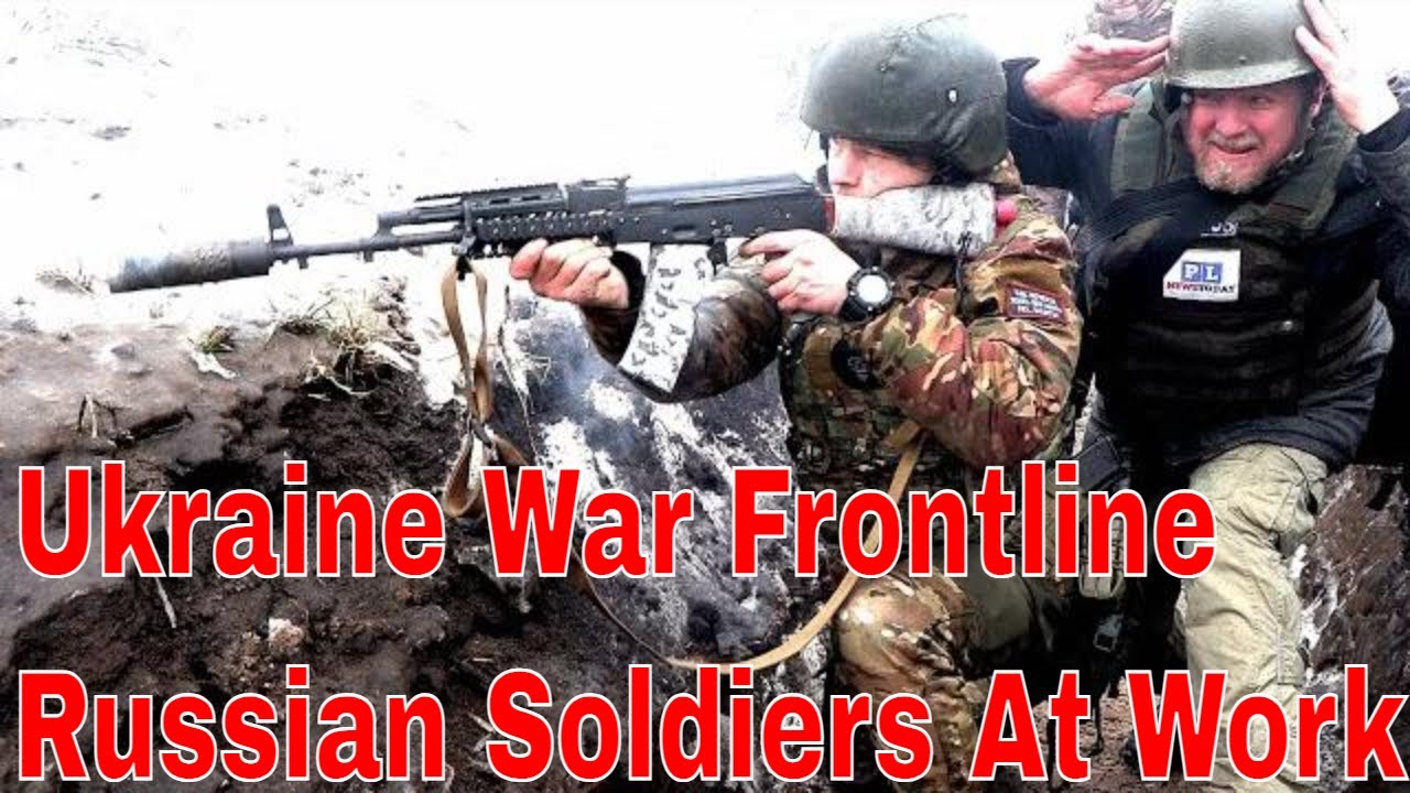 ⁣Ukraine War Frontline Russian Soldiers Capture Ukrainian Trenches In