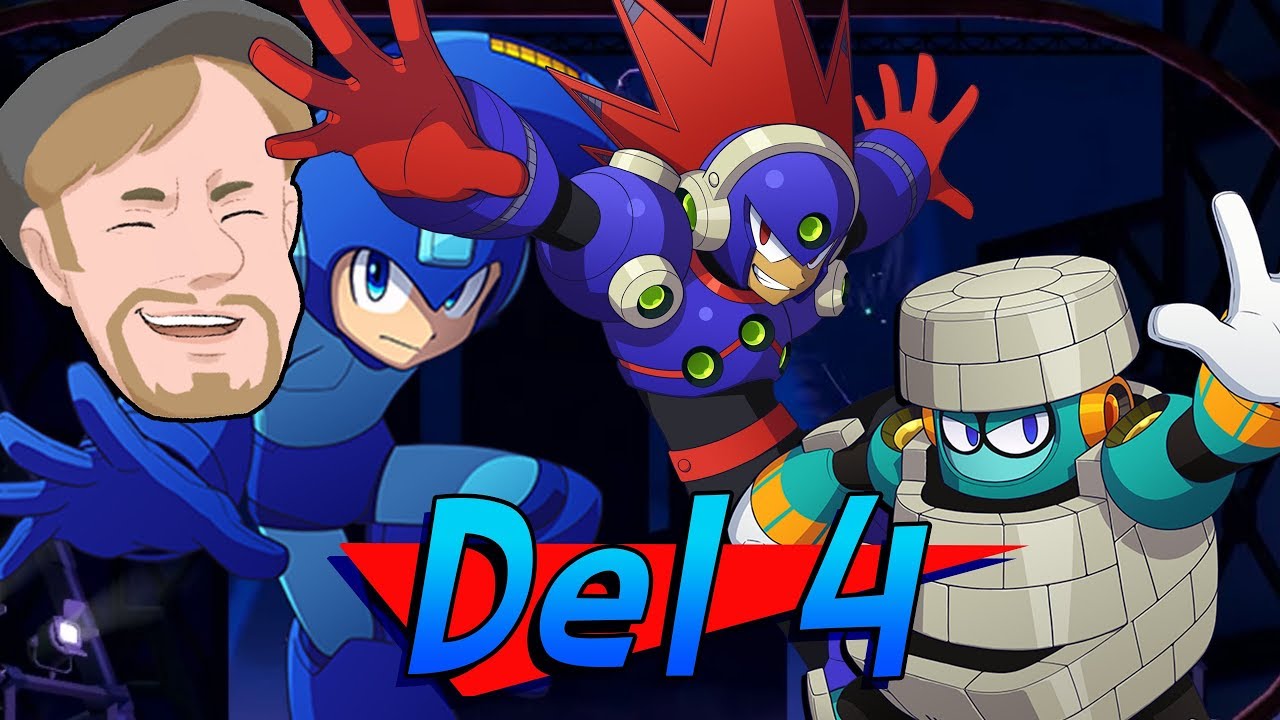 Mega man 11 På Svenska! | Del 4 - Blast man och Block man