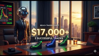 📈 August 28, 2025 – Opening Bell Recap, 4 Robot Trades All wins $17,000 in 8 hours