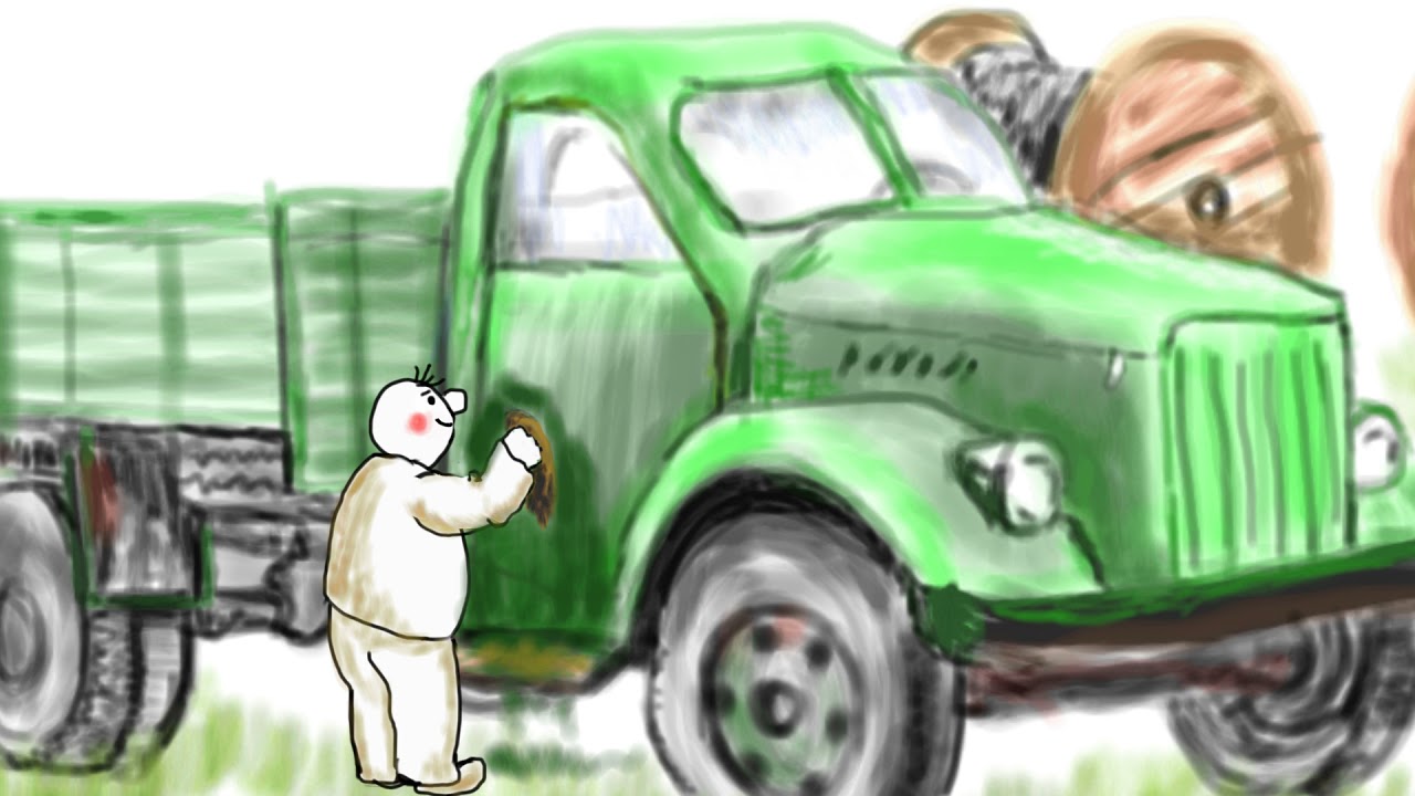 Как мы с братом отсолярили технику. How my brother and I smeared cars with diesel fuel