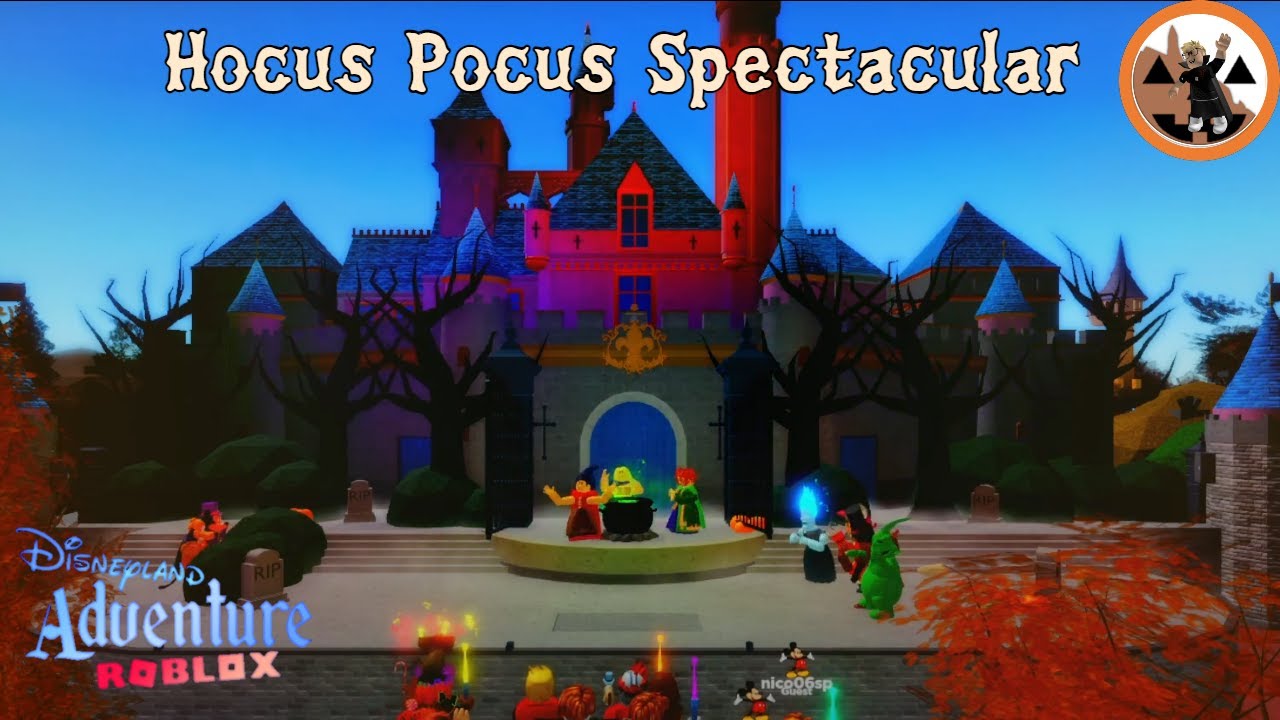 Hocus Pocus Spectacular | Disneyland Adventure! - YouTube