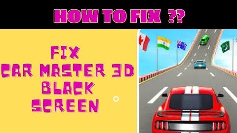 #blackscreen #fix #fing24 HOW TO FIX BLACKSCREEN PROBLEM IN CAR STUNT MASTER, 😭 | FING 24 😌