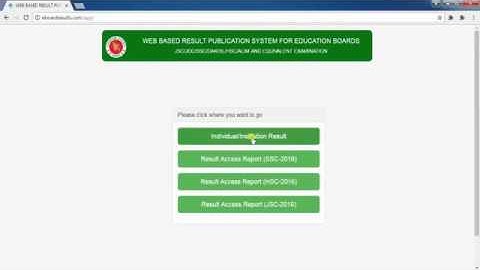 How to Check SSC Result Online 2018 | SSC Exam Full Result 2018 | এস এস সি রেজাল্ট ২০১৮
