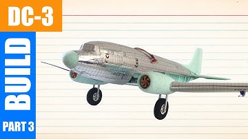 Engines & Landing Gear | RC DC-3 From Scratch (ep. 3)