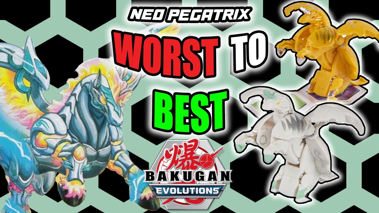 Pygatrix Monkey EVERY NEO PEGATRIX RANKED FROM WORST TO BEST | Bakugan Evolutions Top 4 ...