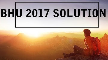 BHU 2018 GEOLOGY PAPER FULLY SOLVED PART -1