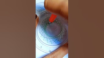 Basic Spirograph 🌀 #shorts #asmr #reverse #trending
