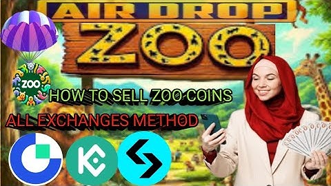 How to sell $Zoo on kucoin, bitget, gateio Exchanges|Zoo Airdrop Listing date|Zoo Listing time #zoo