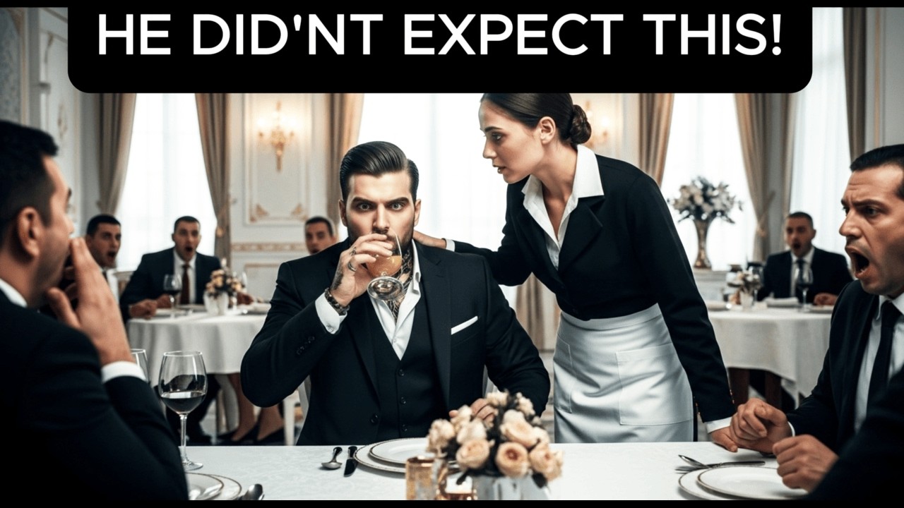 The Waitress Risked Everything To Translate The Mafia Boss Accent... What Happened Next shocked Her.