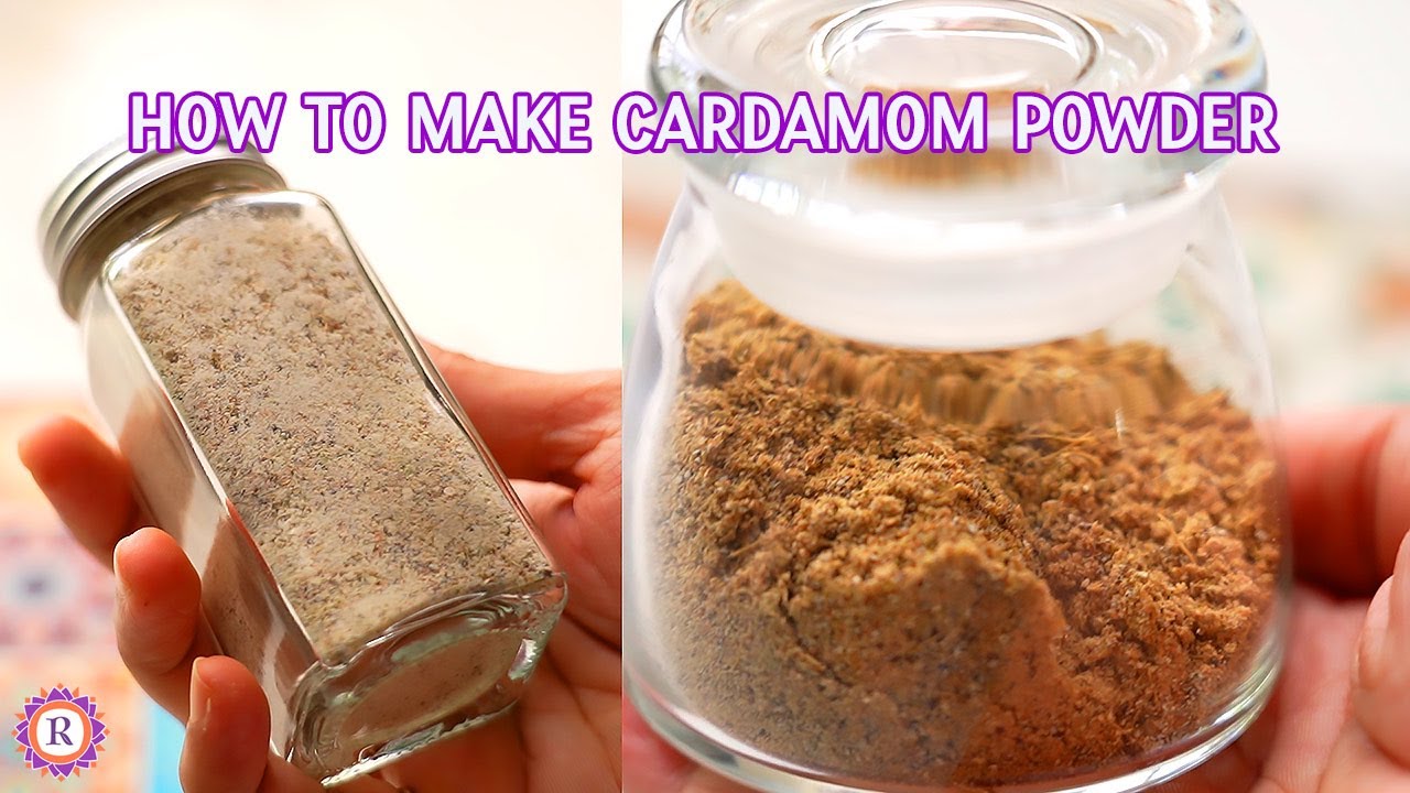 Cook like Priya: Cardamom Tea, How to make Cardamom Powder