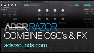 Celebrity NI Razor tutorials - Combine Oscillators and FX Net Worth