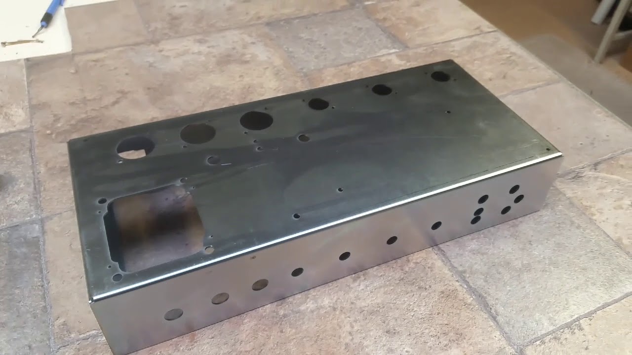 Product Spotlight Tweed Deluxe Head Chassis Steel with welded corners YouTube