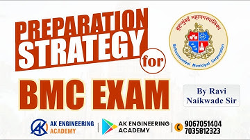 BMC Preparation Strategy | By Ravi Naikwade Sir | Detail Discussion on BMC Strategy