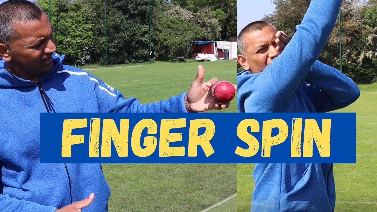 How To Bowl Finger Spin In Cricket  Grip, Front Arm, Run-Up, Stock Ball  -Nayan Doshi Technical Tips 