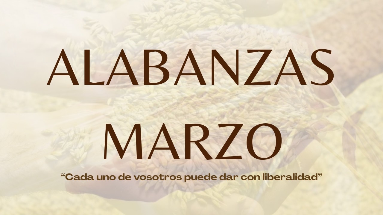 Alabanzas Marzo