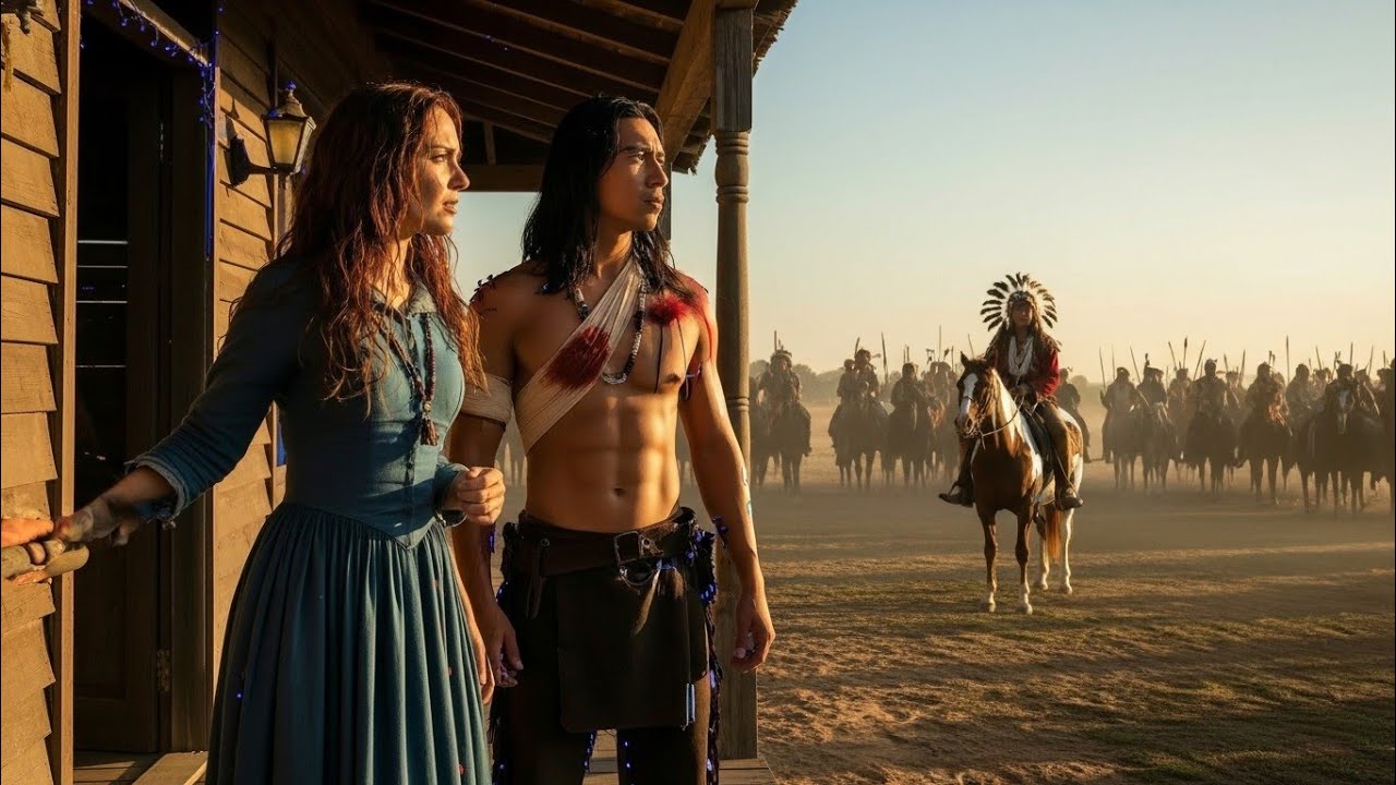 She Gave Water to a Giant Comanche Warrior, Next Morning, 300 Warriors Surrounded Her Ranch