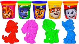 Playing with Paw Patrol Play Doh | Learn Animals, Numbers, Shapes | Preschool Toddler Learning Video screenshot 3