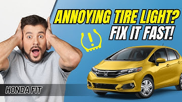 Handleiding voor het resetten van het TPMS-lampje voor de bandenspanning van de Honda Fit 2008–20...