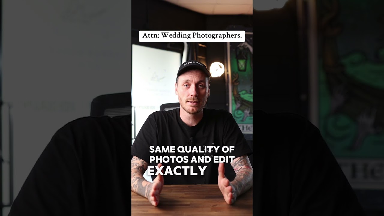 The barrier of entry to becoming a wedding photographer is gone, anyone can go to the shops snd buy