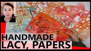 Quick & Esay - Unique, Beautiful, Lacy, Organic, Handmade Papers