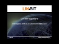 DRBD: Live Virtual Machine Migration Demo