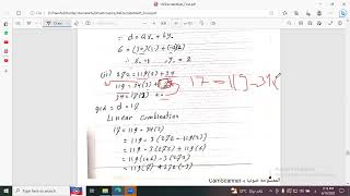 16- GCD as linear combination