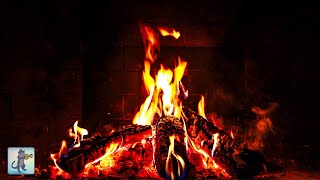 Gentle Crackling Fireplace ~ Relaxing Burning Fireplace & Crackling Fire Sounds (NO MUSIC) 12 HOURS