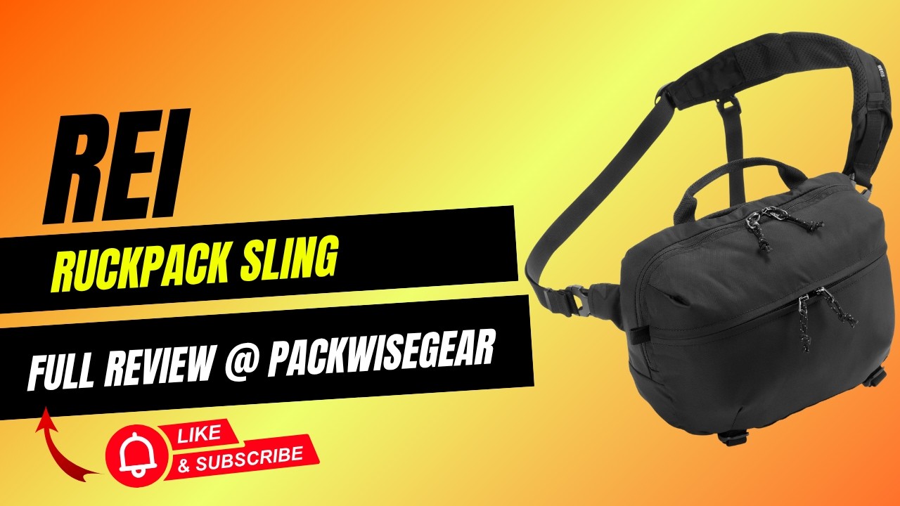 Best REI Sling Bag for Travel? Ruckpack Sling Full Review