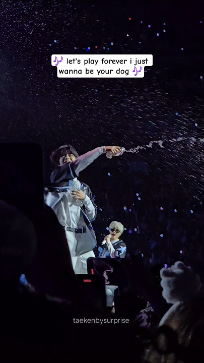 when txt sprays water on your section ~ newark day 2