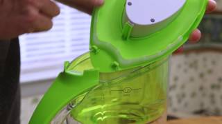 How to properly open and close the Alkaline Pitcher Lid for Health Metric