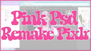 How To: Make Pink Dancemoms Psd Using Pixlr screenshot 1