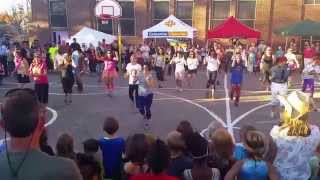 Flash Mob Dance at Lincoln Elementary Fall Festival 2014