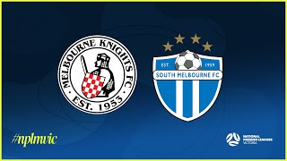 2024 NPLMVIC Round 14: Melbourne Knights FC v South Melbourne FC