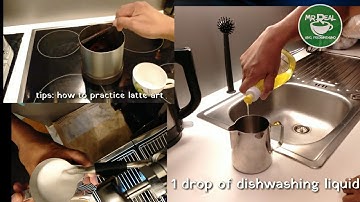 Practice Latte Art At Home (without wasting milk and coffee)
