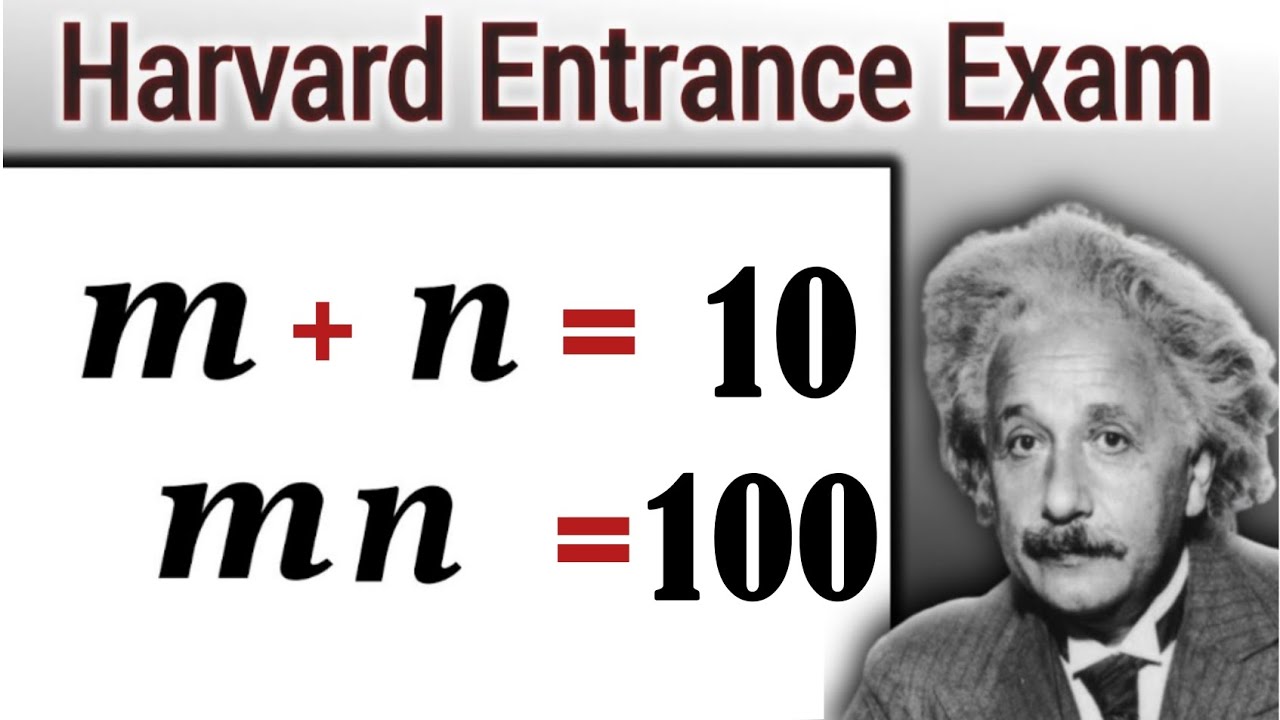 A Harvard University Interview Math Test | How To Solve This!!