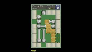 Pushing Machine (Extreme) Level Puzzle 89 - Perfect Solution