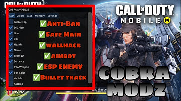 CODM MOD GARENA & GLOBAL | ANTI BAN | SAFE MAIN ACCOUNT VIP | COBRA MODZ