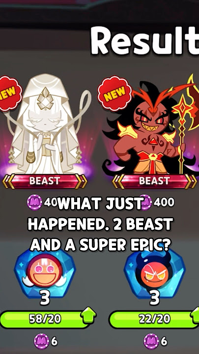 I got the LUCKIEST TEN PULL in CRK EVER..😨💞 || #cookierun #cookierunkingdom #crk