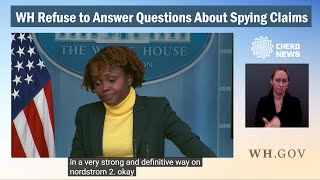 WH Refuse To Answer Questions About Spying Claims | #WH #news #PressBriefing