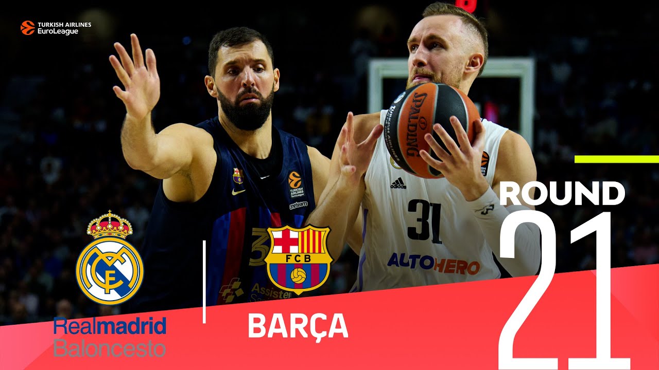 Musa inspires Real Madrid in El Clasico OT! Round 21, Highlights Turkish Airlines EuroLeague