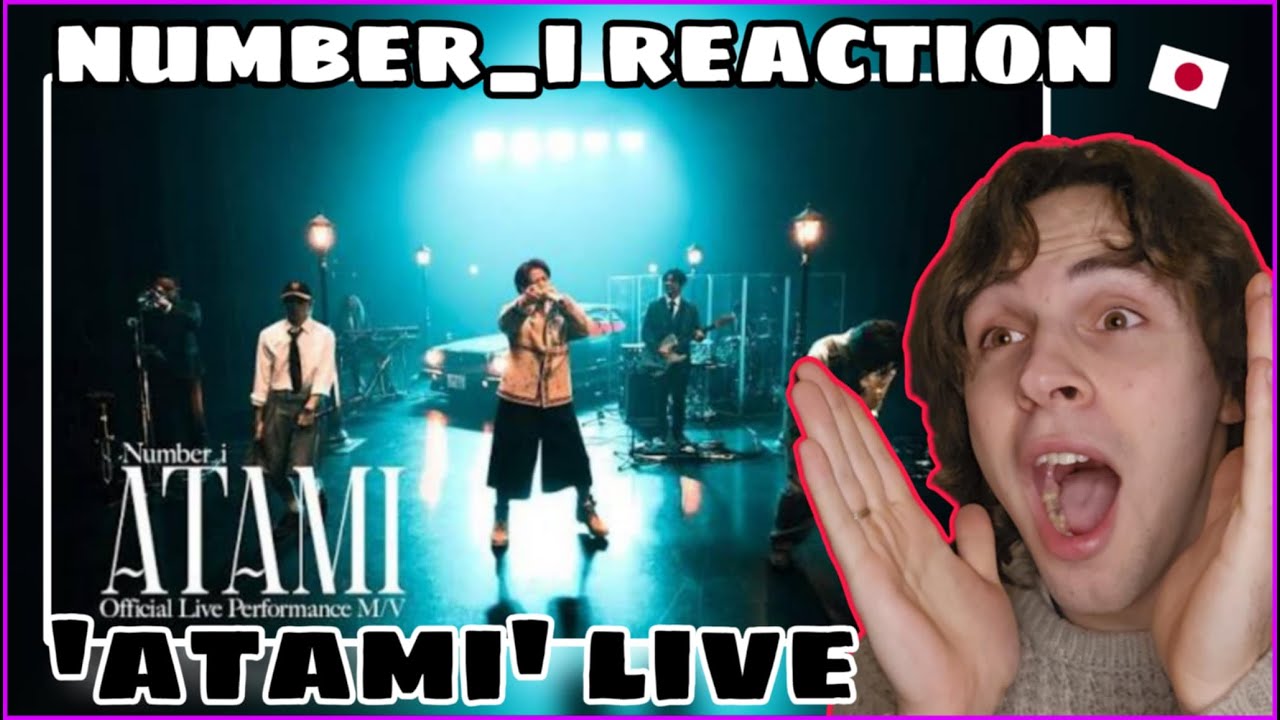 BLIND REACTION to NUMBER_i - 'ATAMI' (LIVE) || First Time Reaction