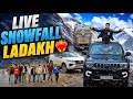 Pangong Lake Trip Cancelled_ 😱 भारी Snowfall में हुई बुरी हालत_ वापस लौटना पड़ा_ @Anshulkumar4k 