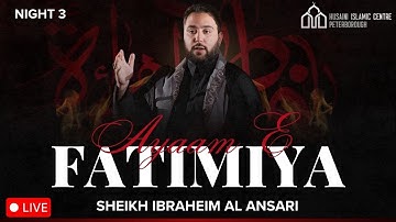 LIVE | Ayaam - E - Fatimiya Programme | NIGHT 4 | Sheikh Ibraheim Al Ansari | 23/11/2025