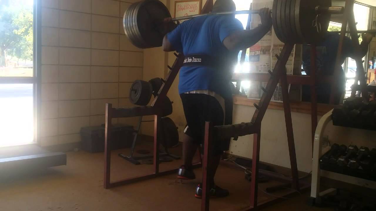 LaRodrick Duncan Raw Squat Opener
